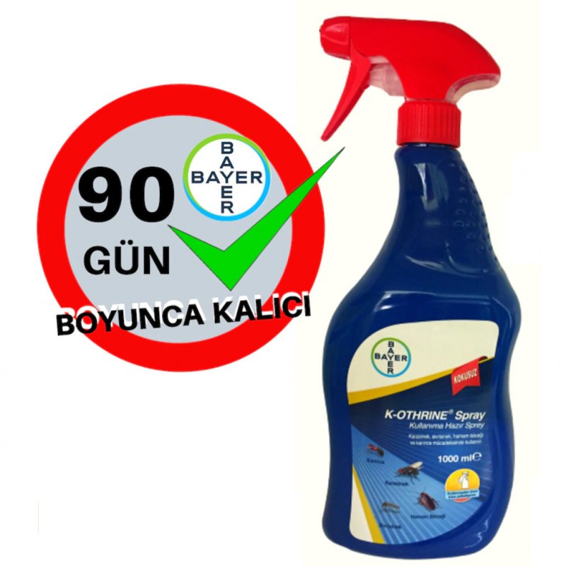 Bayer K-Othrine Spray - Kullanıma Hazır Kokusuz Karınca İlacı 1 Lt
