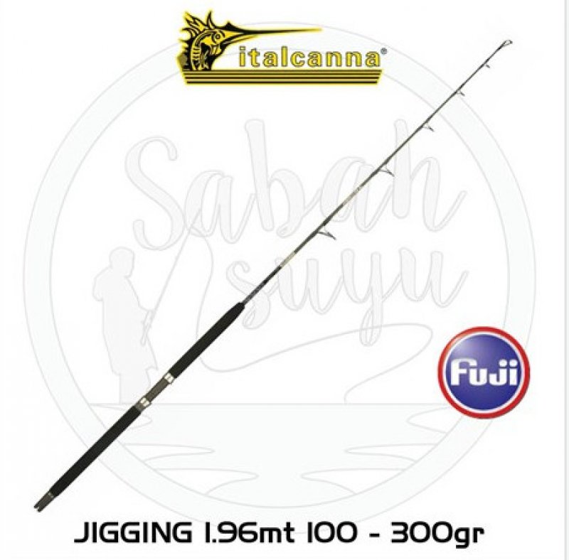 Italcanna Jigging 196cm 100-300gr 30/50 Lbs.