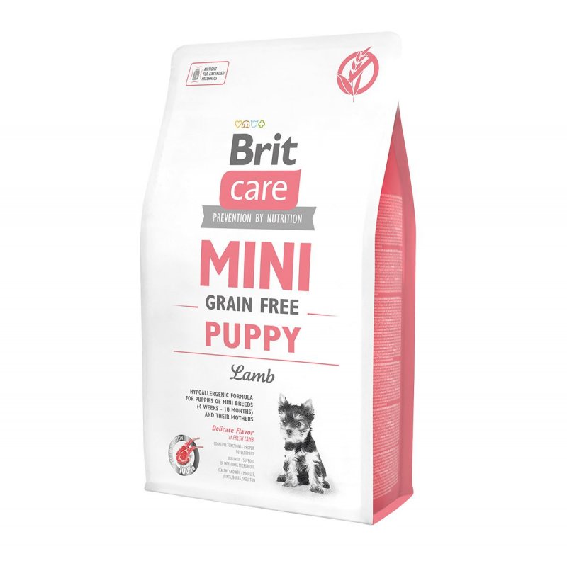 Brit Care Mini Kuzulu Tahılsız Yavru Köpek Maması 2kg
