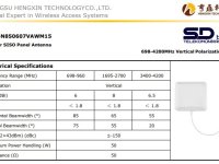 Siso Directional Anten, Panel Anten 698/4200 MHz