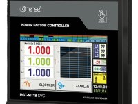 RGT-MT18 SVC 18 Kademe, SVC Uyumlu, Dokunmatik Ekranlı Trifaze Reaktif Güç Kontrol Rölesi