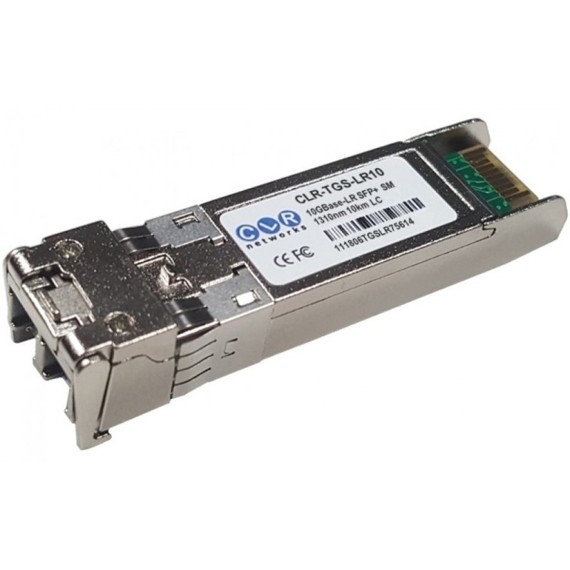 CLR-TGS-LR10  10Gigabit SFP+ transceiver modül 10GBase-LR  Singlemode, Duplex LC konnektörlü, 1310nm