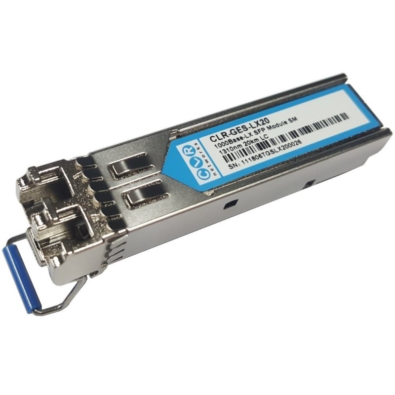 CLR-GES-LX20 # Gigabit SFP Transceiver Modül 1000Base-LX LC Duplex SMF Singlemode Fiber 1310nm 20km