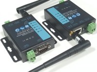 CLR-STE-W110 # 1 Port RS232/RS485 Wifi ve RJ45 Ethernet Seri Sunucu, Modbus RTU - Modbus TCP Gateway