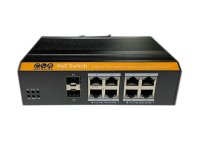 CLR-IES-2510P # 8 Port Gigabit PoE + 2 Port SFP Endüstriyel Cloud PoE Switch