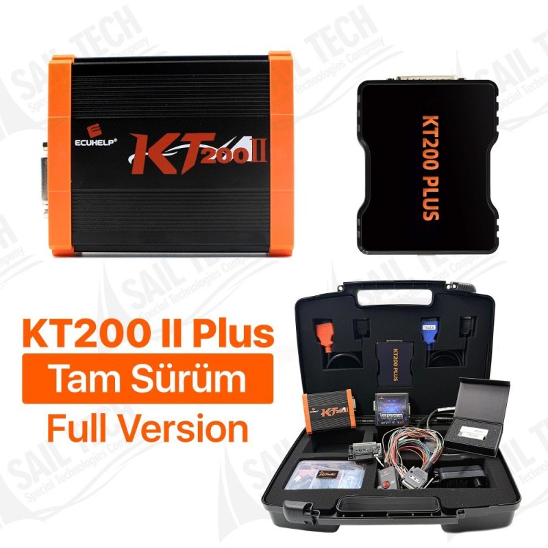 KT200 II ve KT200 II Plus Tam Version Çevrimdışı Dongle Arıza Tespit ve ECU Programlama Cihazı